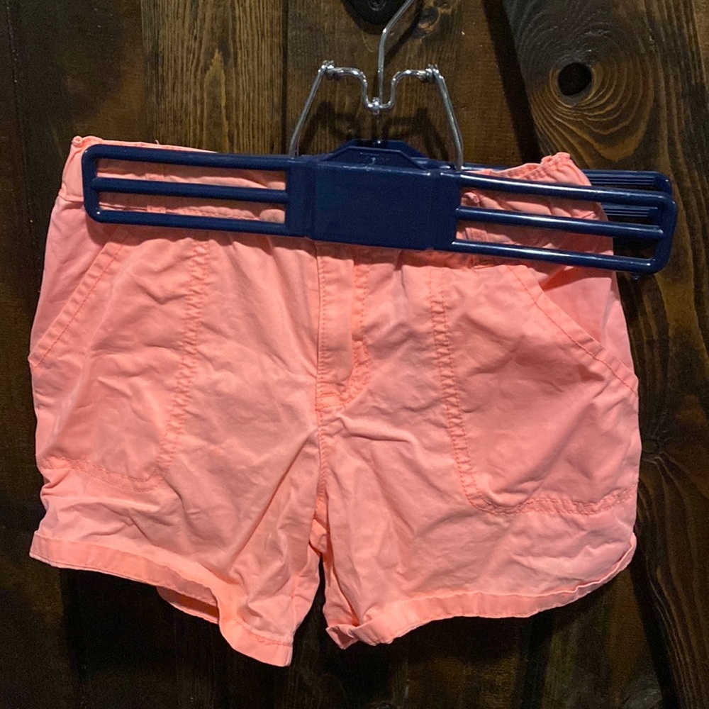 Coral Carter’s Cotton Twill Shorts size 7